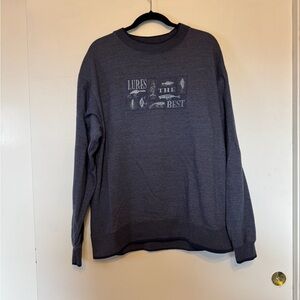 Lures The Best‎ vintage crewneck - Large